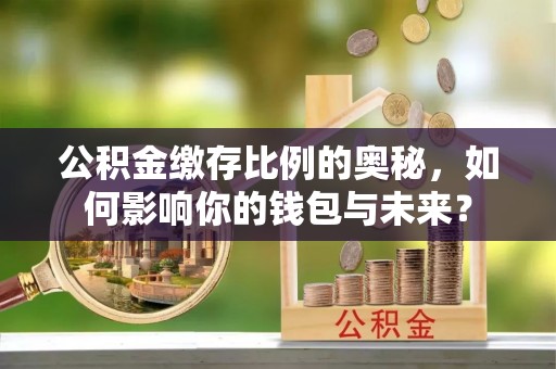 渭南公积金缴存比例的奥秘，如何影响你的钱包与未来？