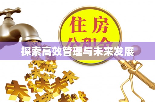 渭南探索高效管理与未来发展