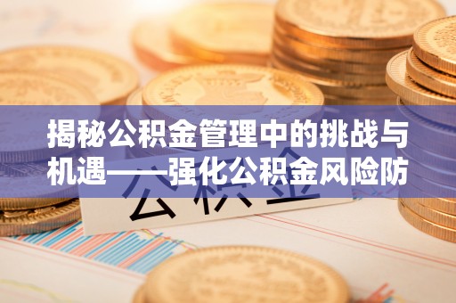 渭南揭秘公积金管理中的挑战与机遇——强化公积金风险防控的多维策略