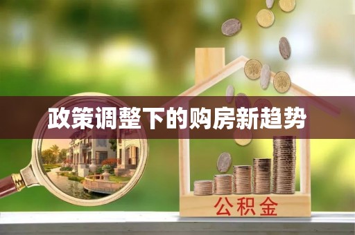 渭南政策调整下的购房新趋势