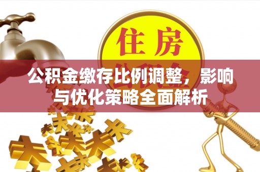 渭南公积金缴存比例调整，影响与优化策略全面解析
