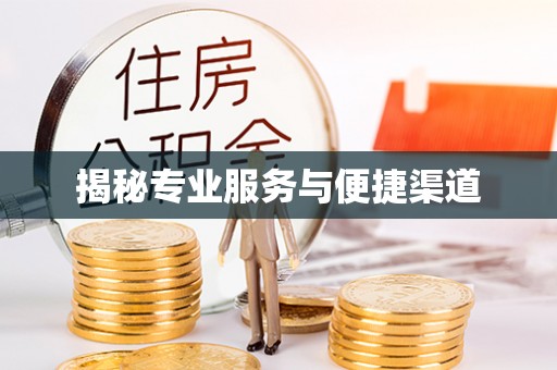 渭南揭秘专业服务与便捷渠道