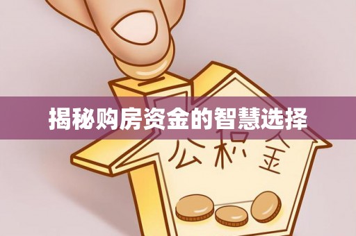 渭南揭秘购房资金的智慧选择
