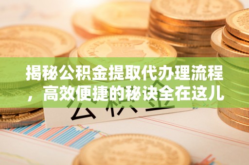 渭南揭秘公积金提取代办理流程，高效便捷的秘诀全在这儿
