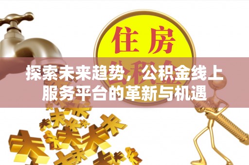 渭南探索未来趋势，公积金线上服务平台的革新与机遇