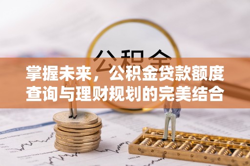 渭南掌握未来，公积金贷款额度查询与理财规划的完美结合